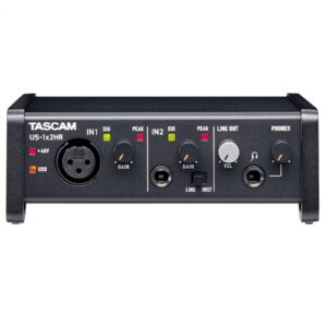 Tarjeta Sonido USB TASCAM US-1X2HR